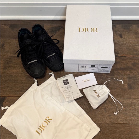 Dior Shoes - Christian Dior Walk'n'Dior Black Sneakers